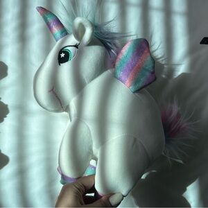 Magical White Unicorn Plush Toy